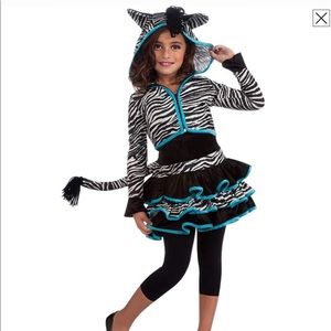 Zebra kids costume